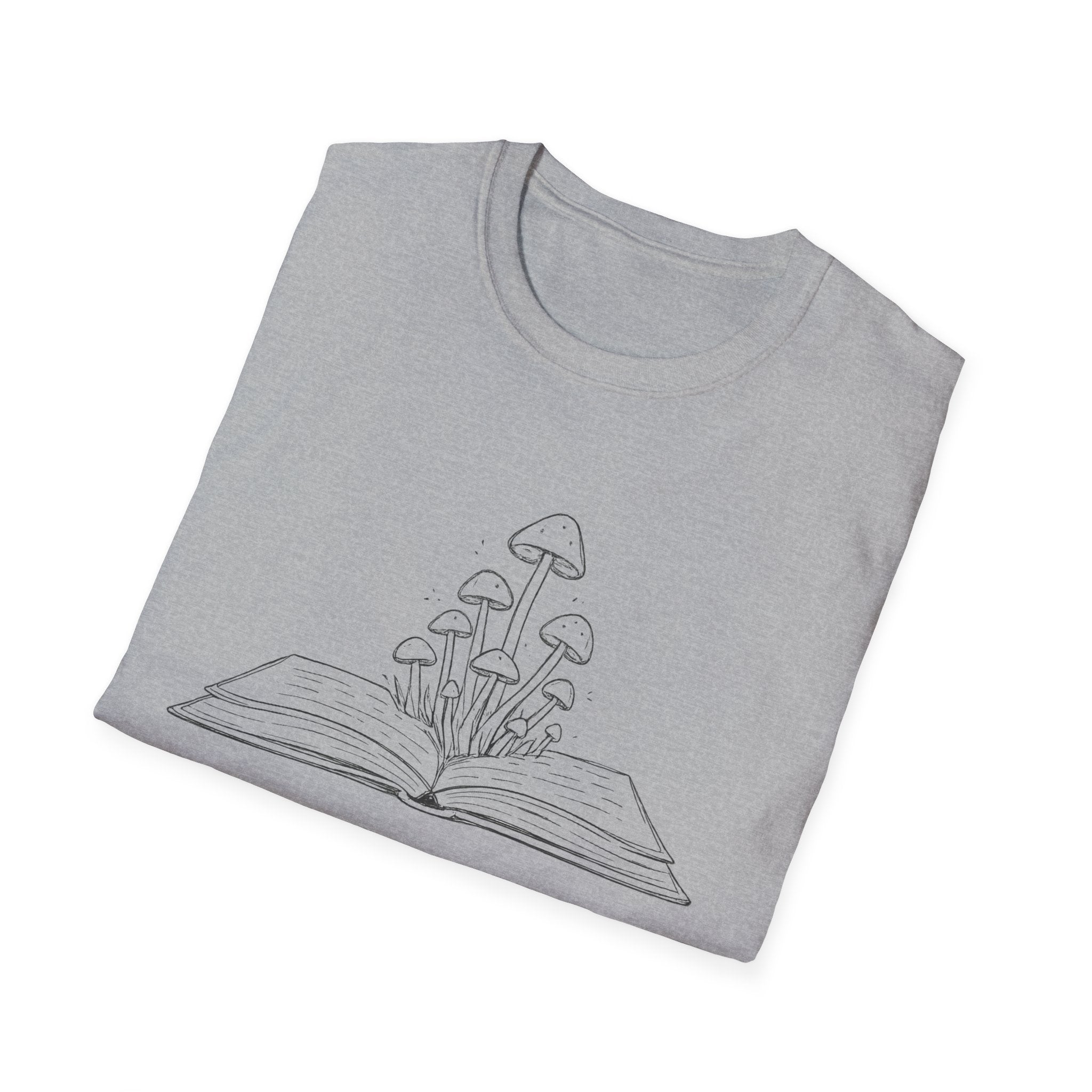 Magic Mushroom Book T-Shirt