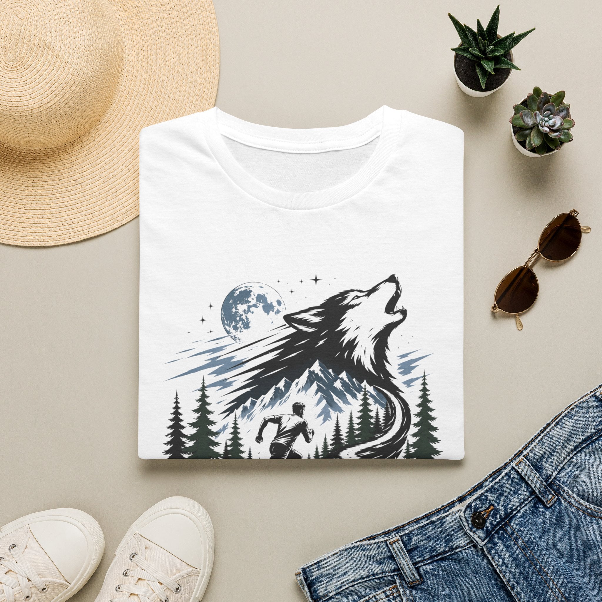 Run Wild, Train Free Trail Running Tee
