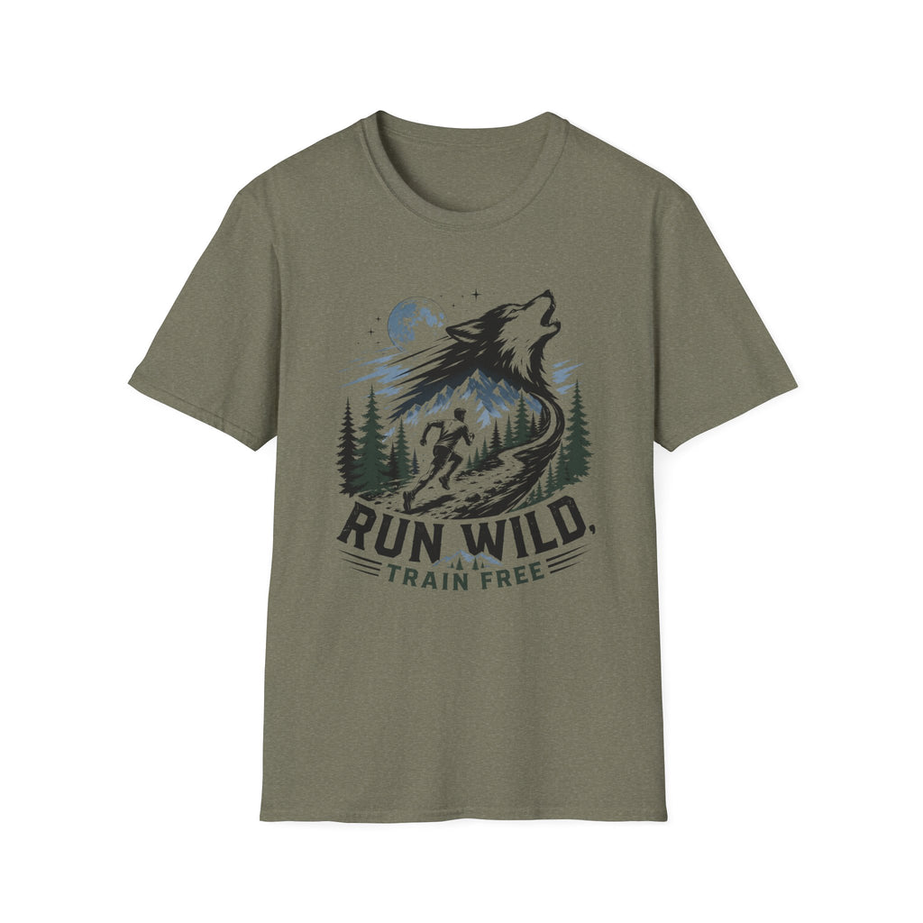 Run Wild, Train Free Trail Running Tee