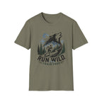 Run Wild, Train Free Trail Running Tee