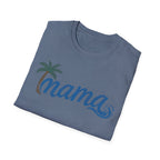Coastal Mama Palm Tree & Wave Tee