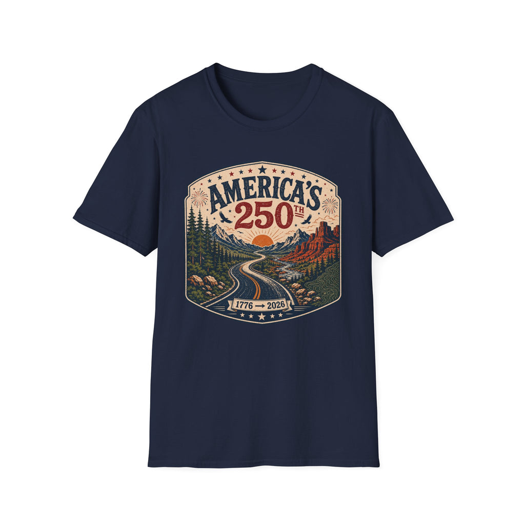 America’s 250th Take the Scenic Route Tee
