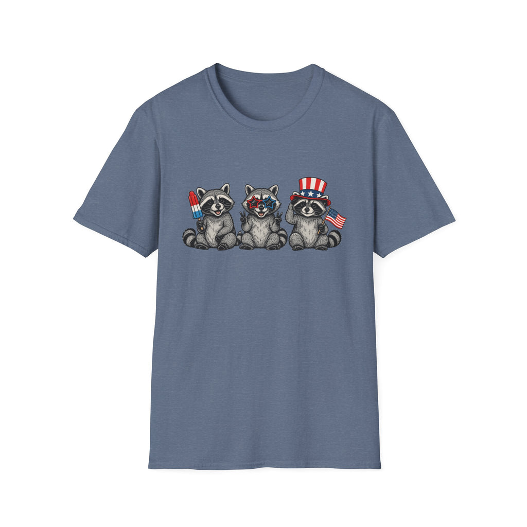 Feral and Free Raccoon Tee