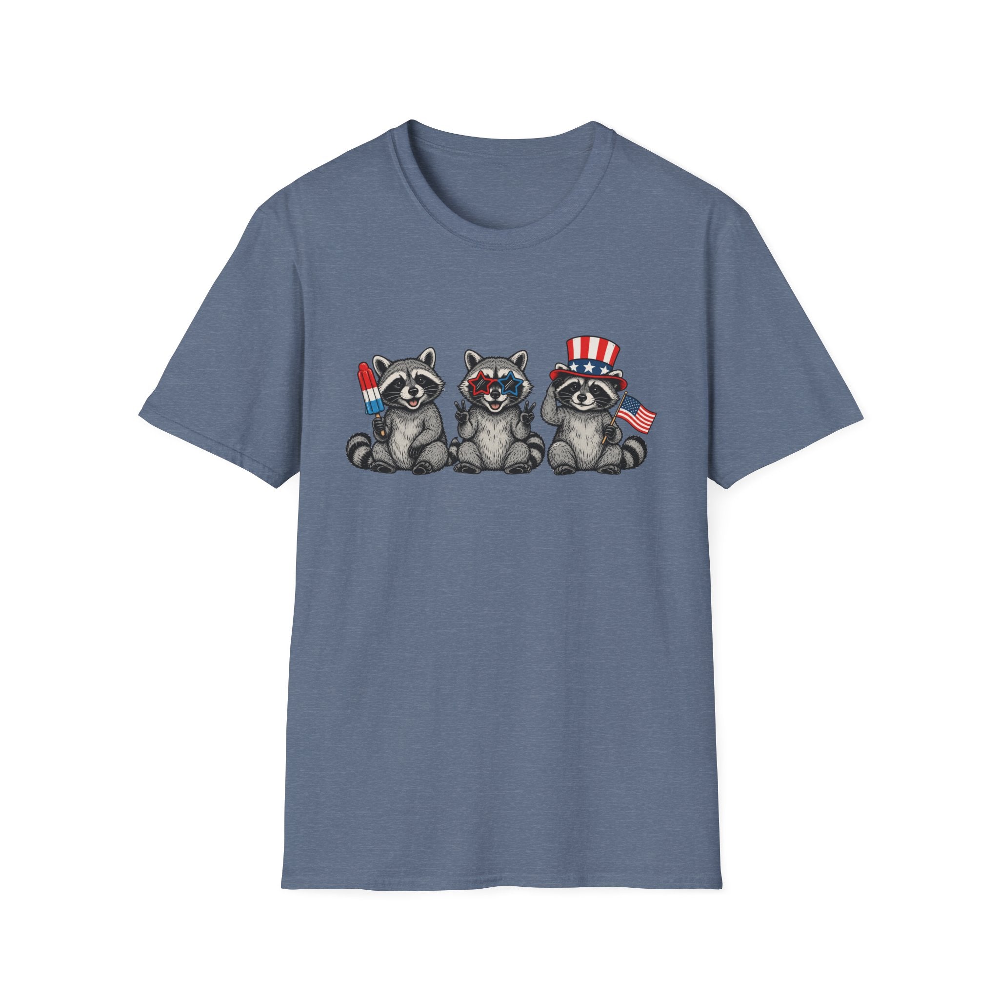 Feral and Free Raccoon Tee