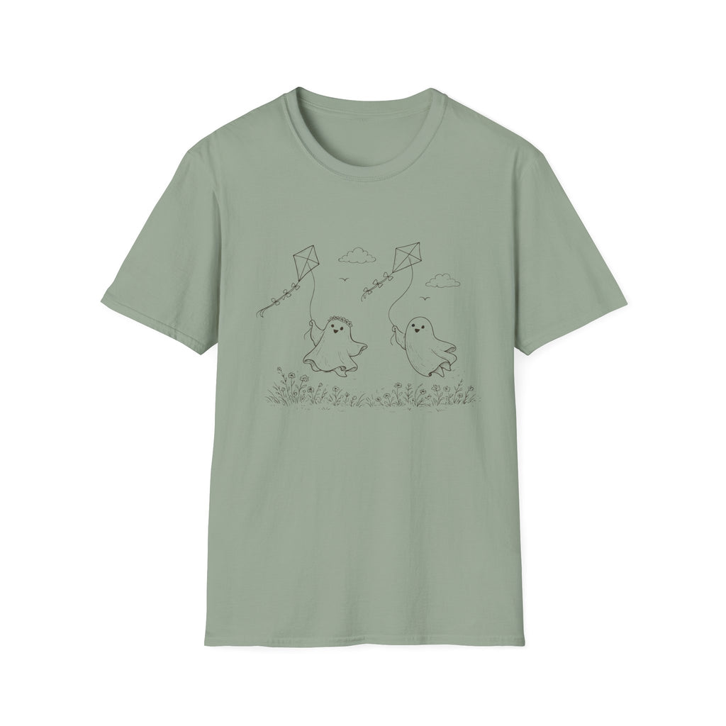 Kite Flying Ghosts Tee