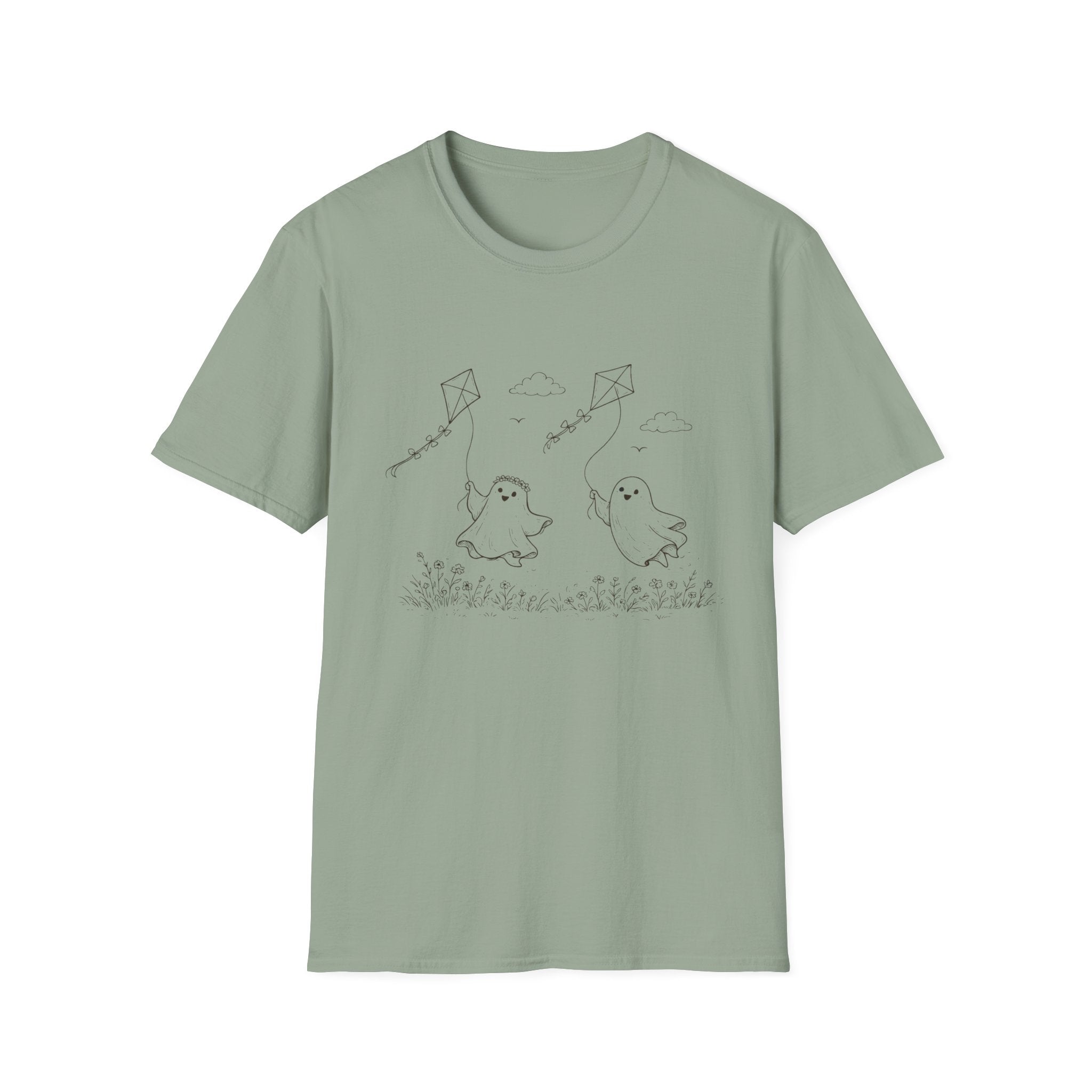 Kite Flying Ghosts Tee