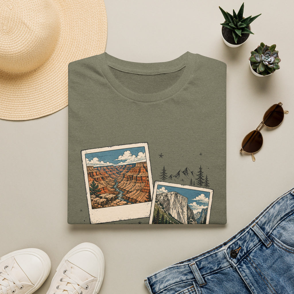 Adventure Travel Collage Tee