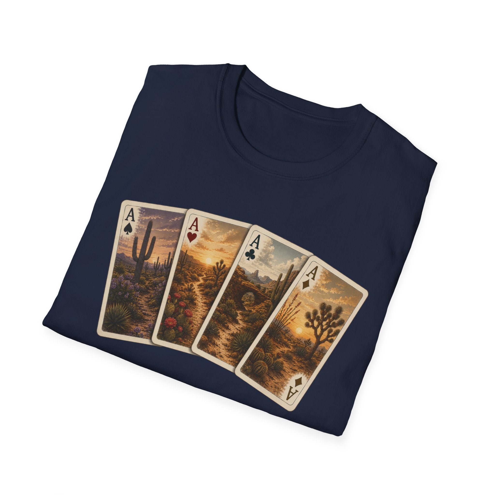 Desert Ace Playing Cards Tee