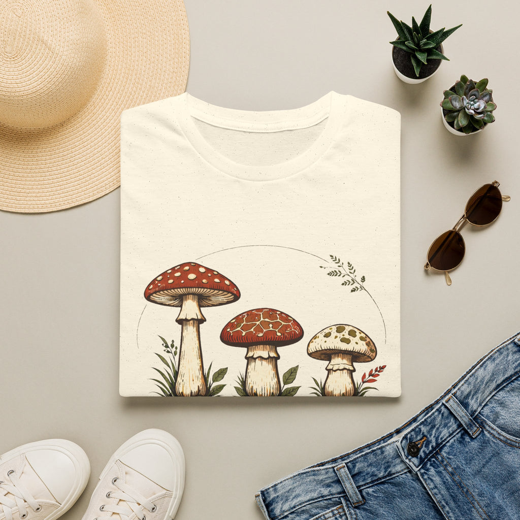 Vintage Mushroom Study Tee