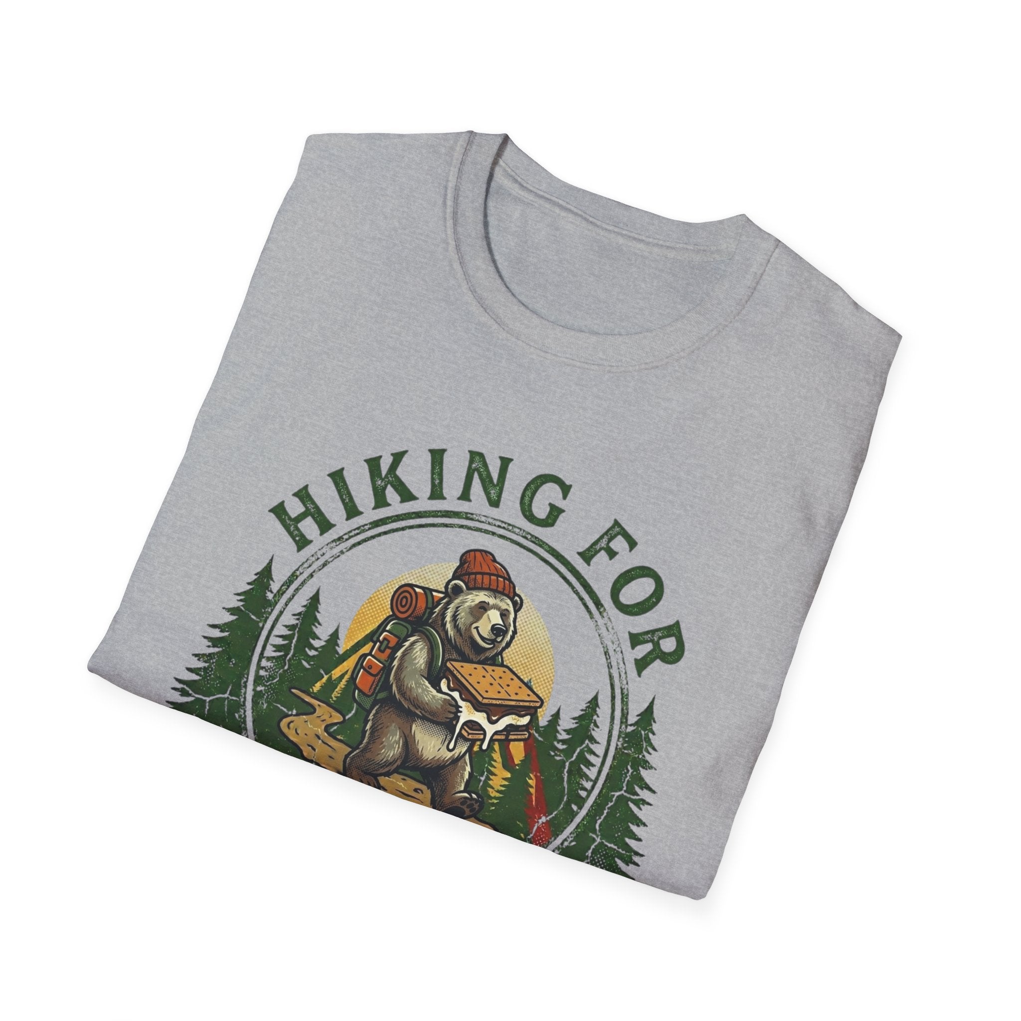 Hiking for the Snacks Bear Tee