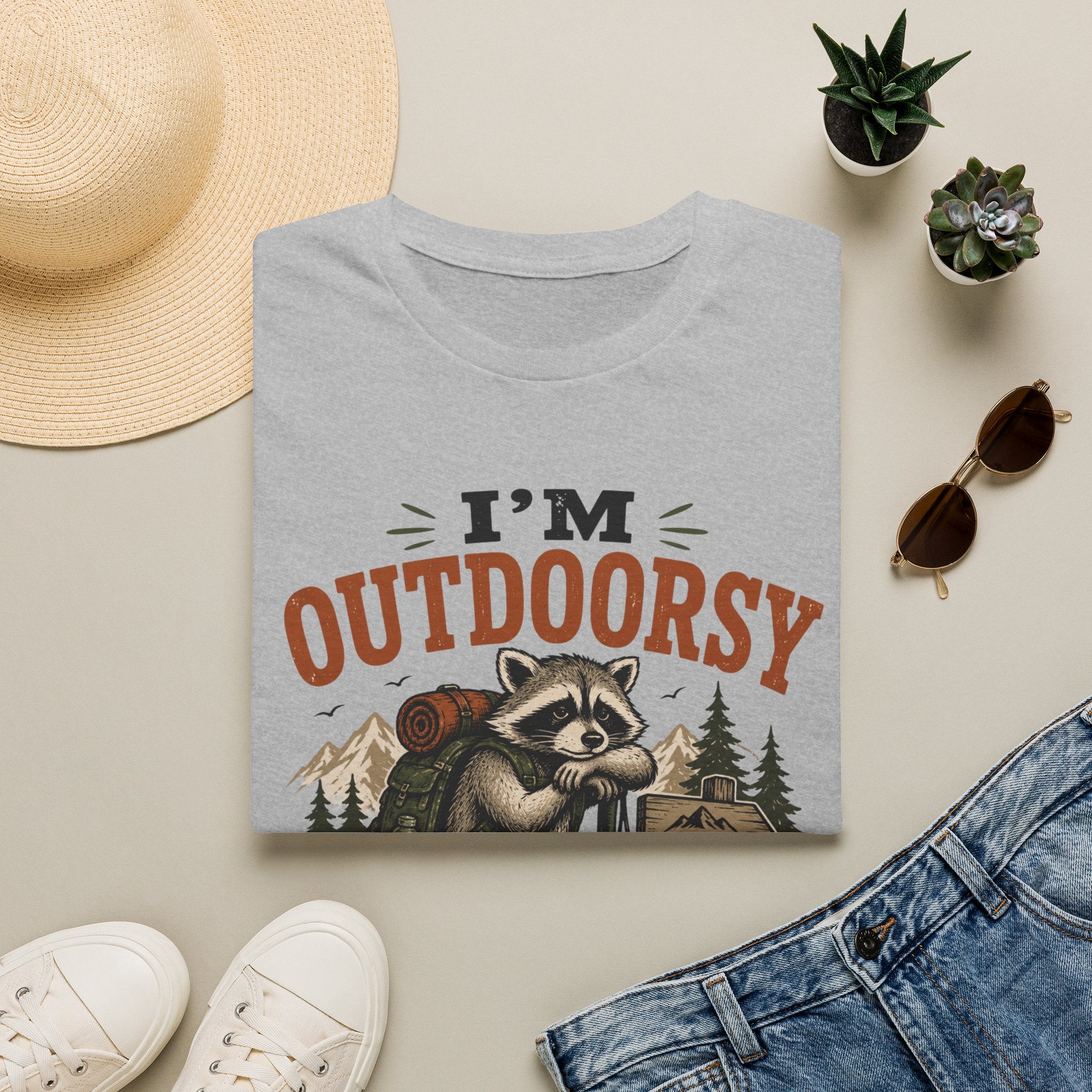 Outdoorsy in Theory Tee