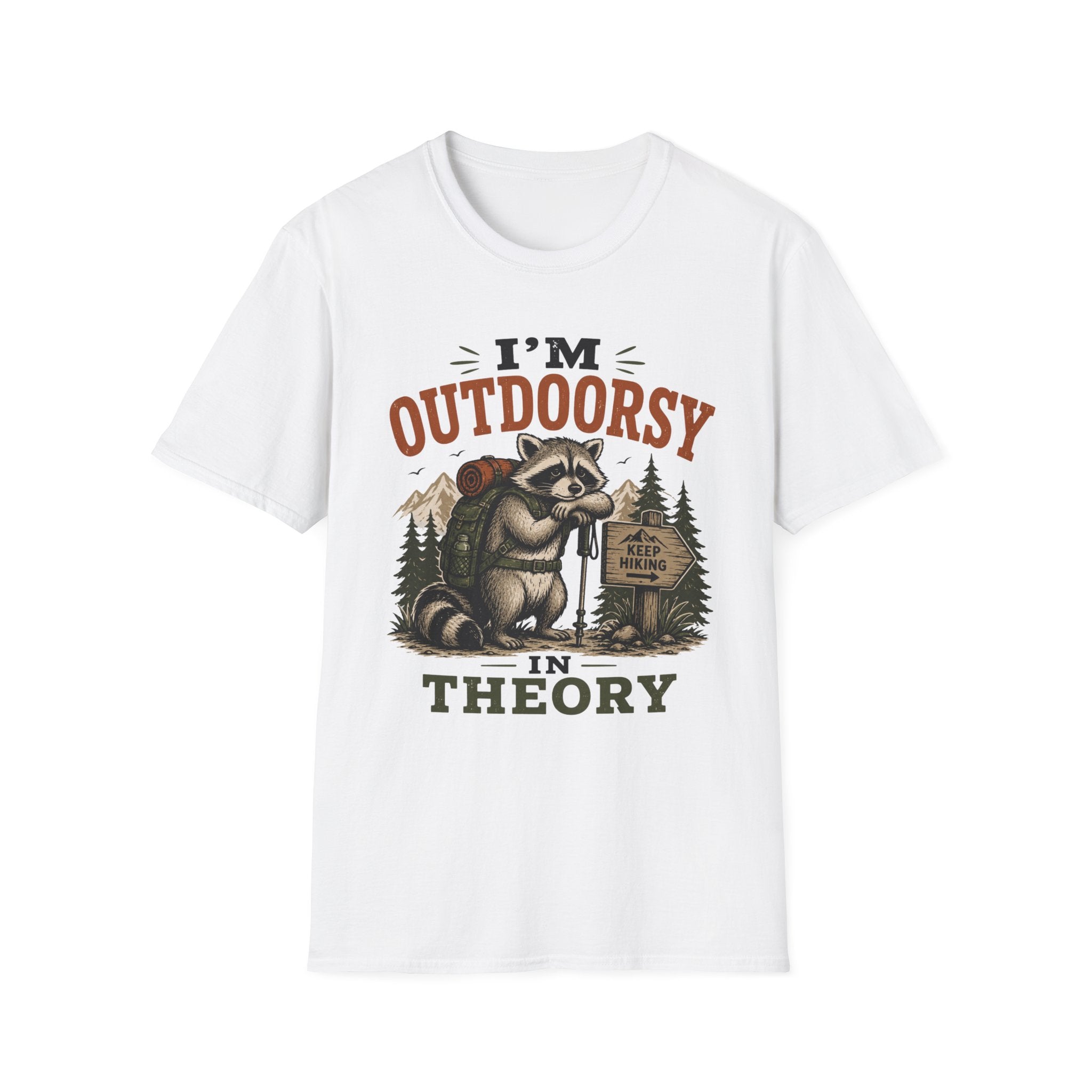 Outdoorsy in Theory Tee