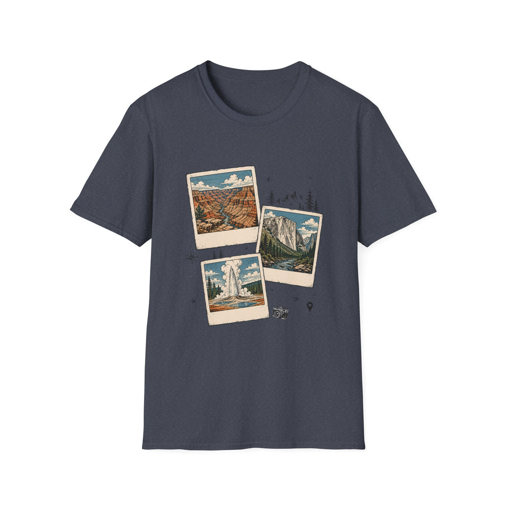 Adventure Travel Collage Tee
