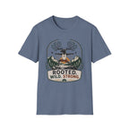 Rooted Wild Strong Moose Yoga Tee