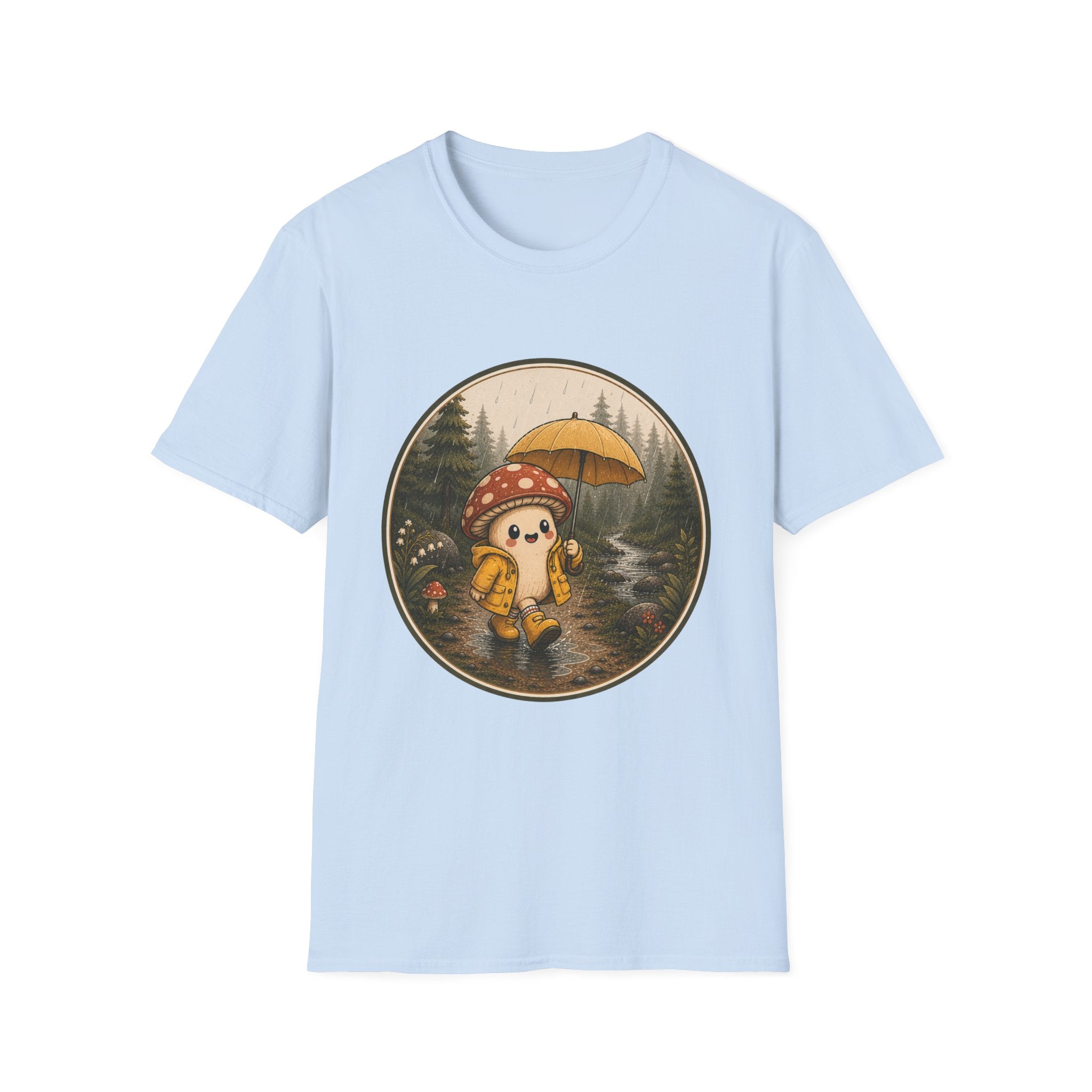 Rainy Day Wanderer Mushroom Tee