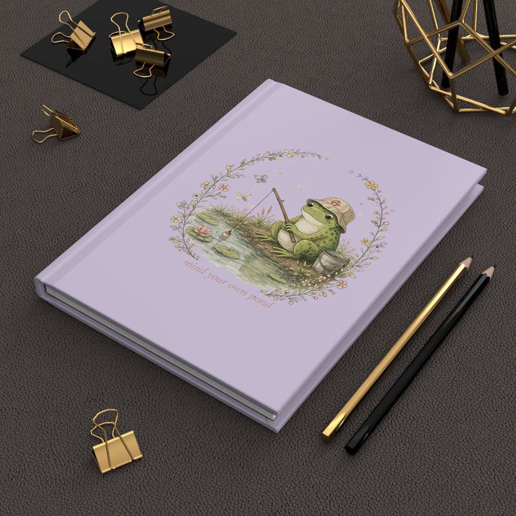 Mind Your Own Pond Journal Matte