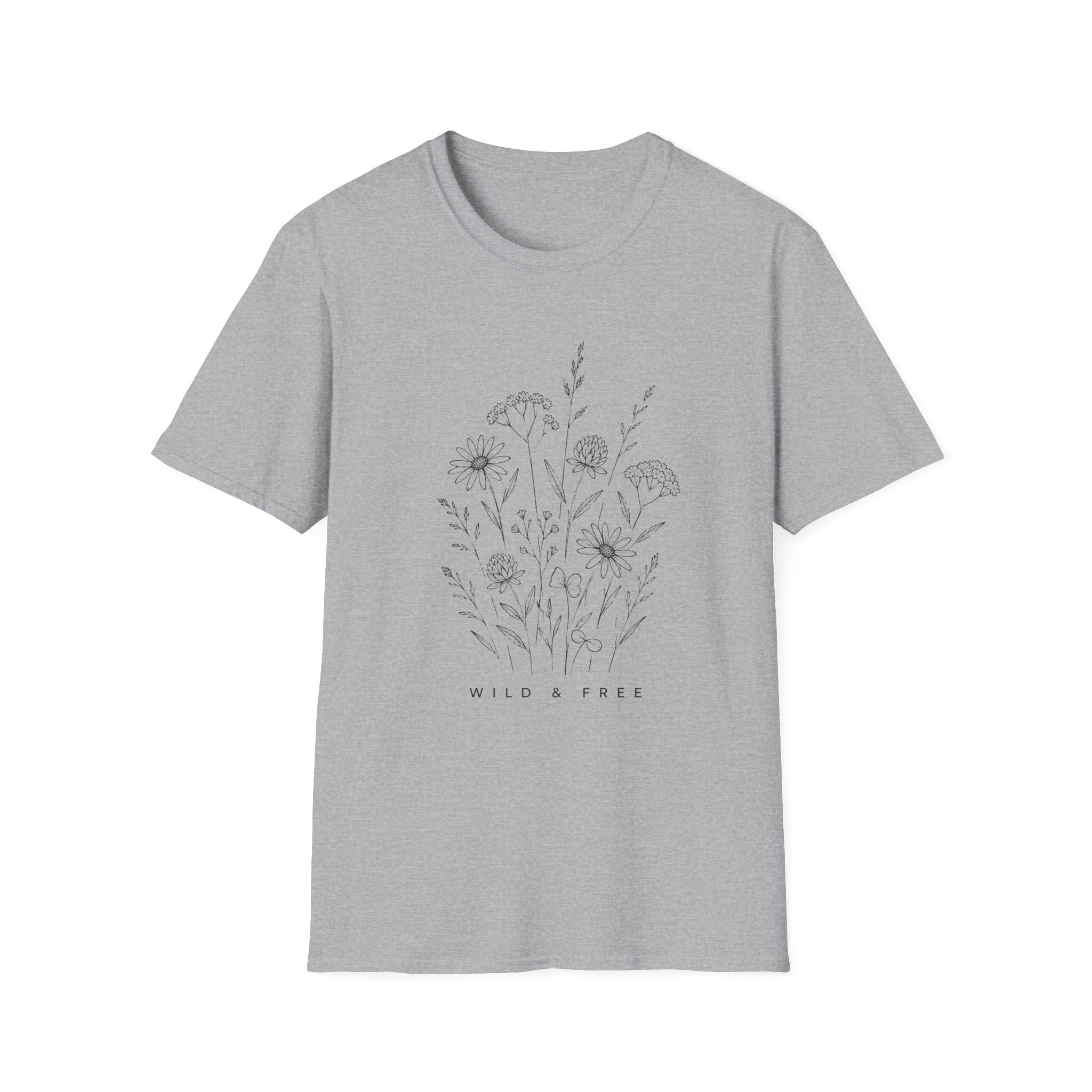 Wild & Free Wildflowers Tee