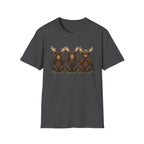 See No Hear No Speak No Moose Hikers Tee