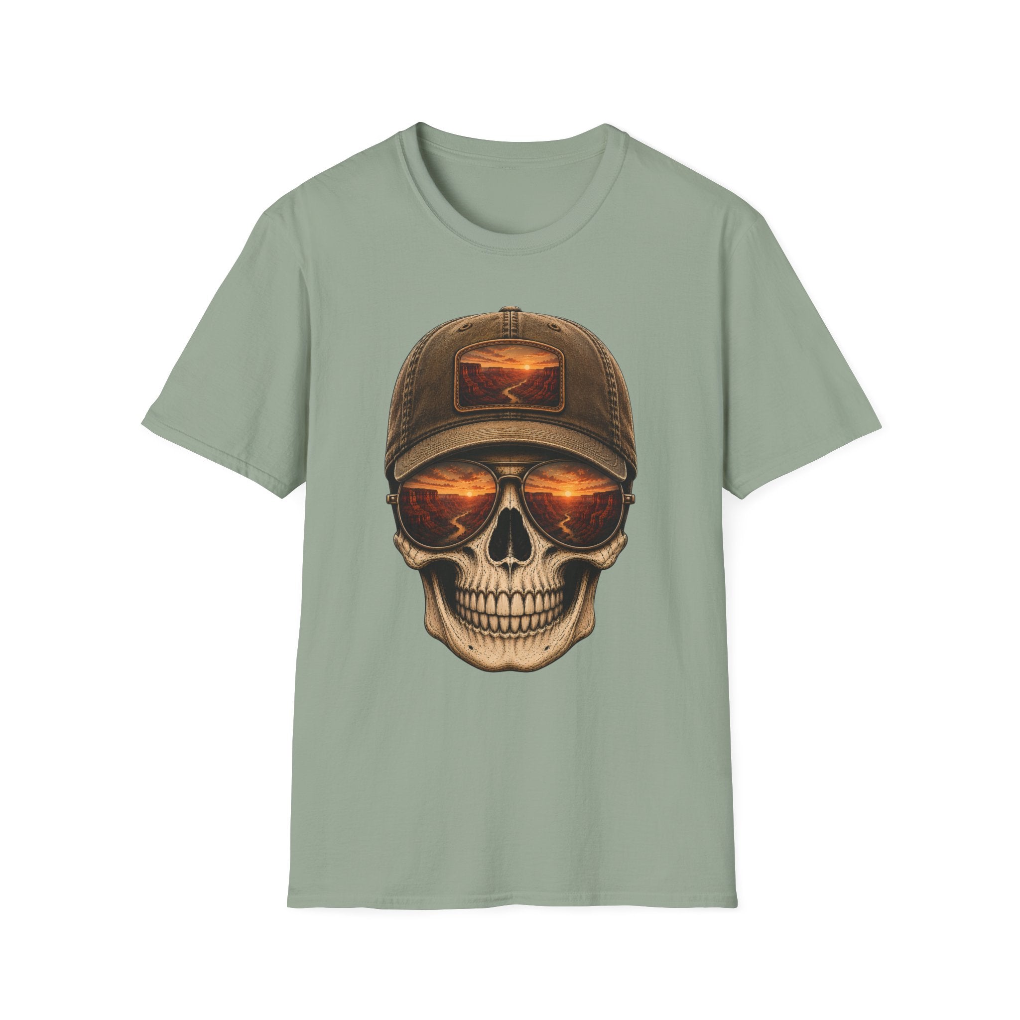 Canyon Sunset Skull Tee