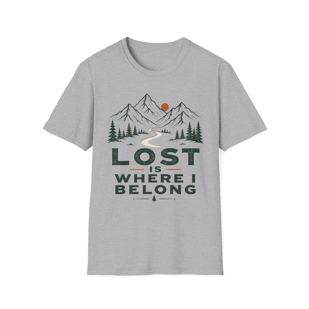 Lost Is Where I Belong Mountain Tee
