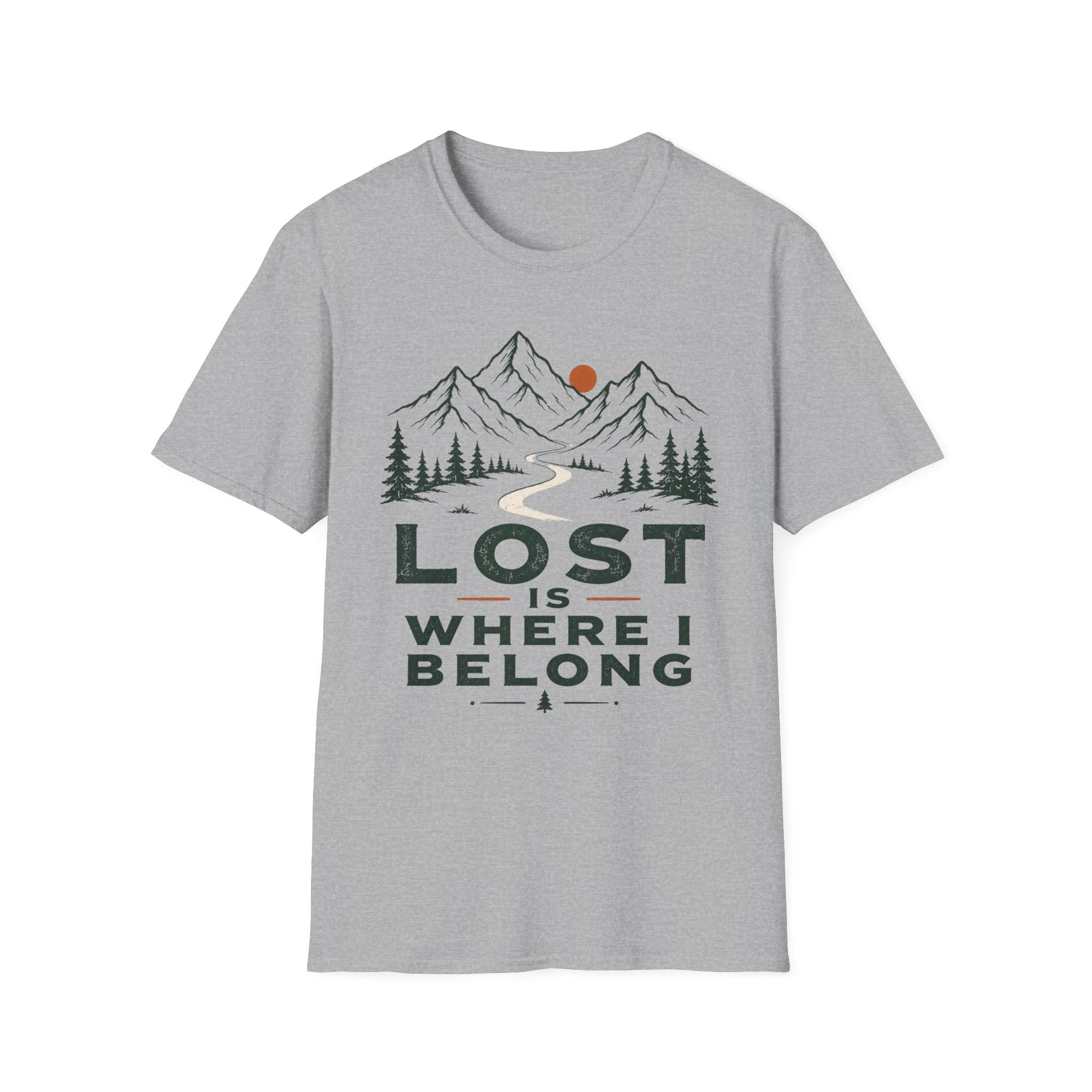 Lost Is Where I Belong Mountain Tee