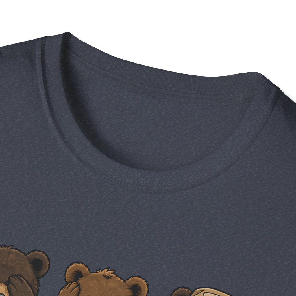 See No Hear No Speak No Bear Hikers Tee