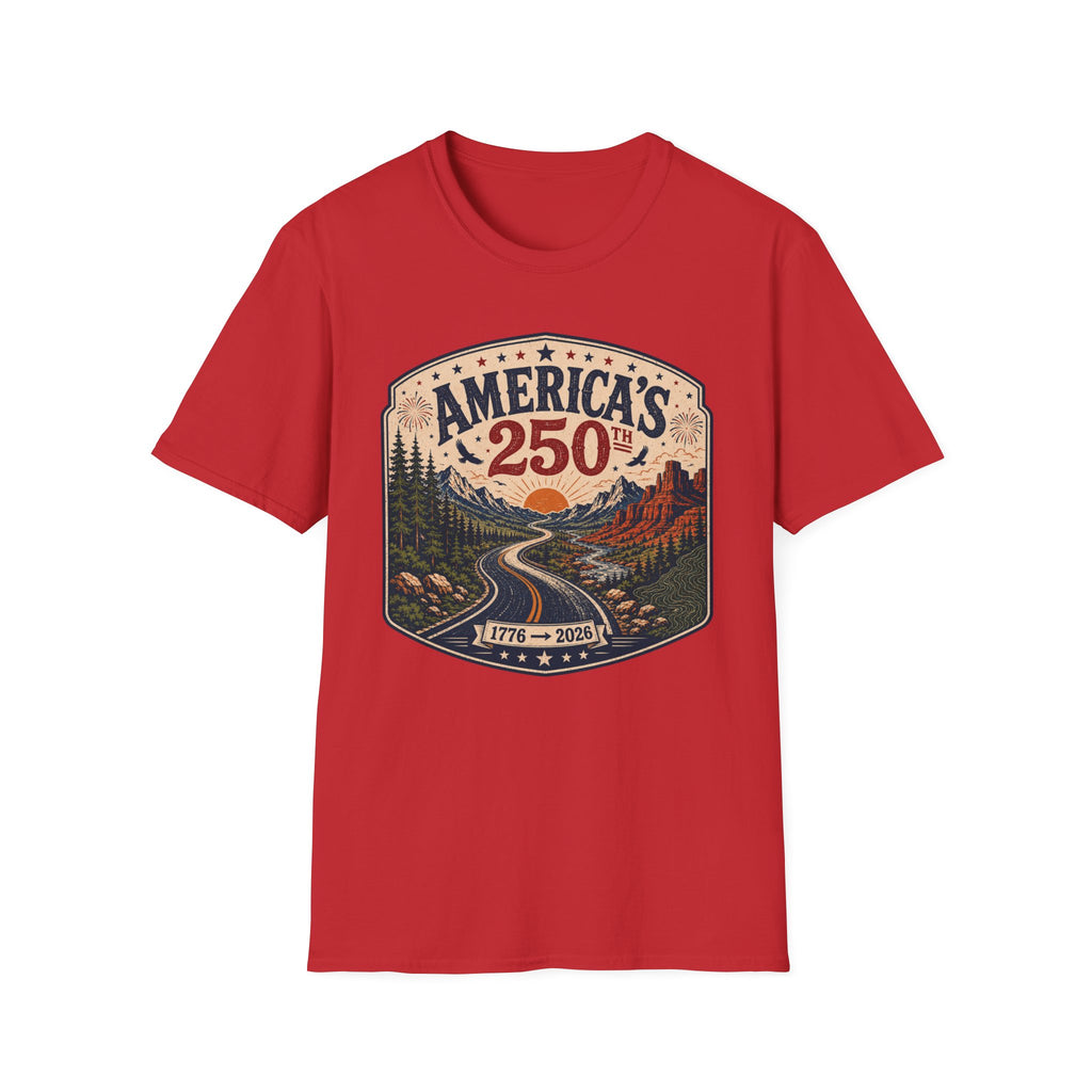 America’s 250th Take the Scenic Route Tee
