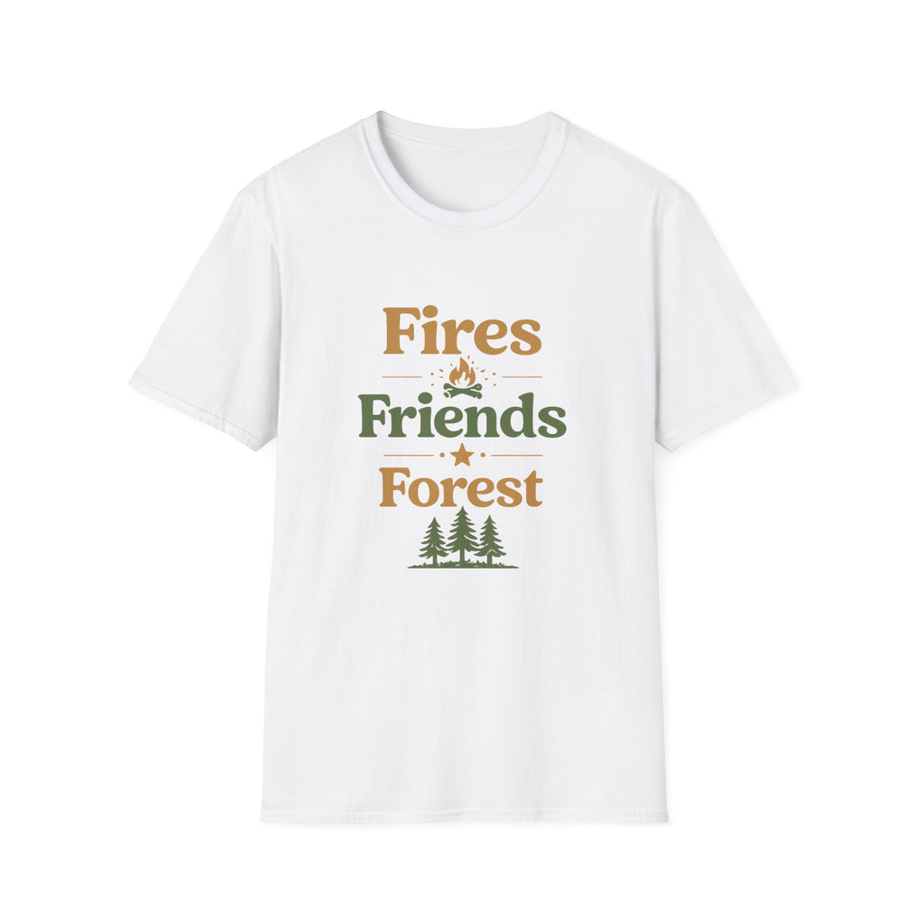 Fires, Friends & Forest Tee