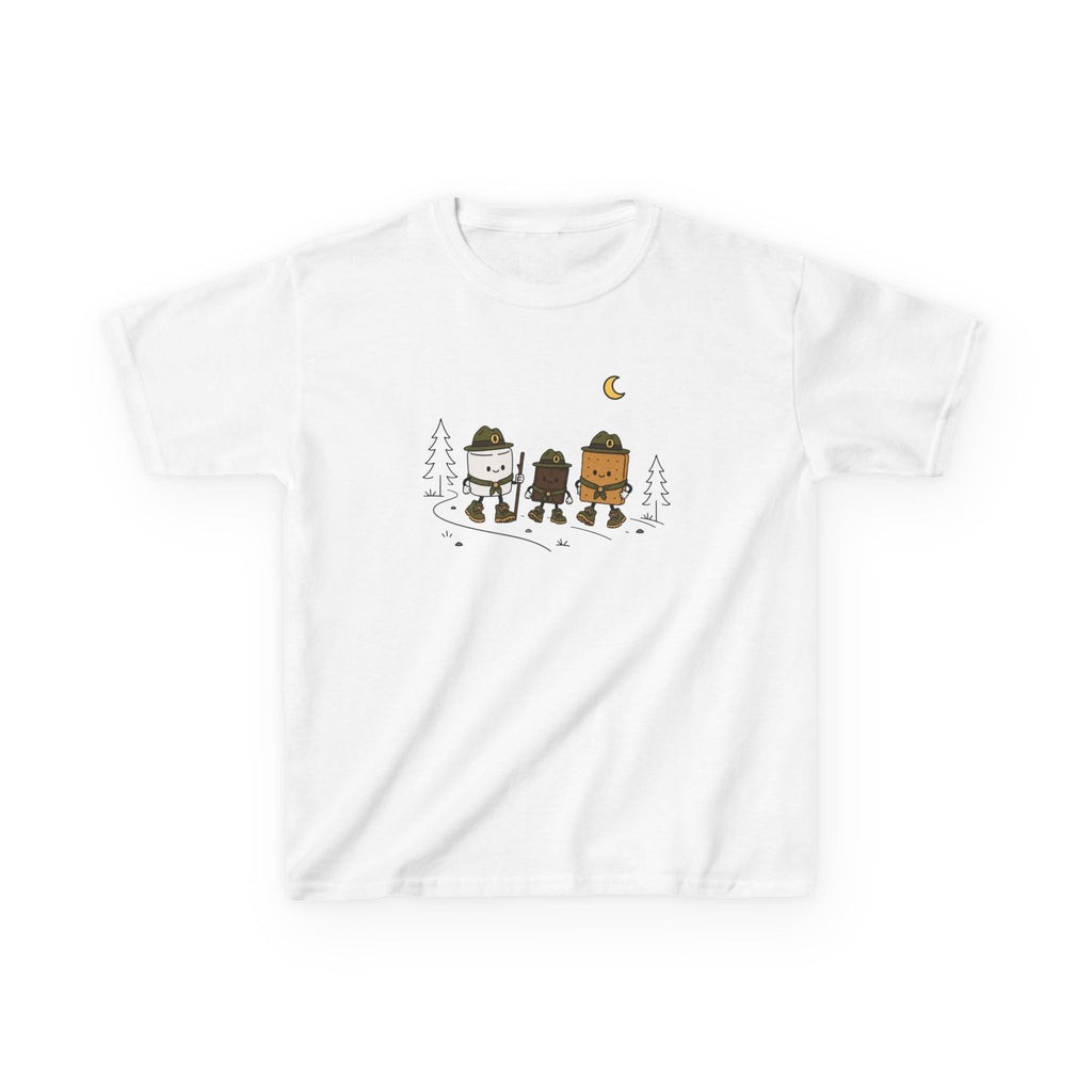 Trail Scout S'mores Crew Kid's Tee