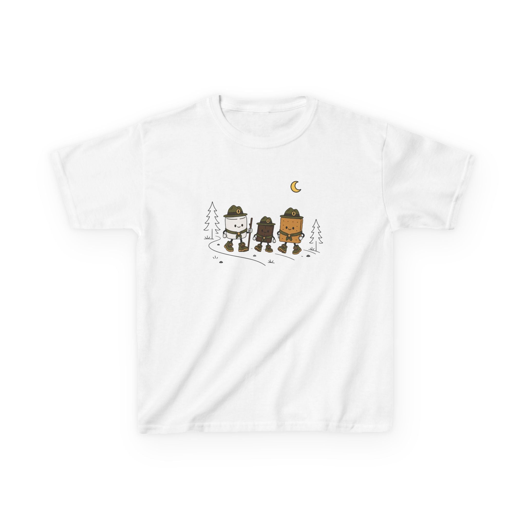 Trail Scout S'mores Crew Kid's Tee