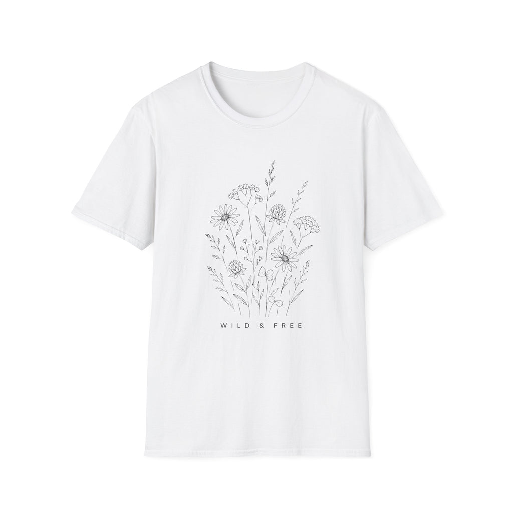 Wild & Free Wildflowers Tee