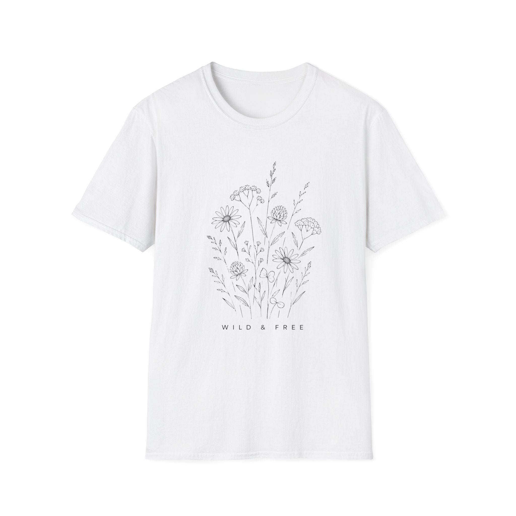 Wild & Free Wildflowers Tee