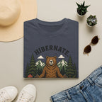 Hibernate Stretch Repeat Bear Yoga Tee
