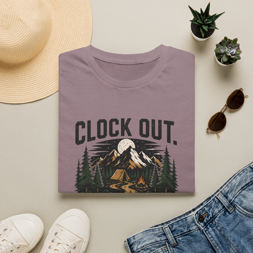 Clock Out Camping Tee