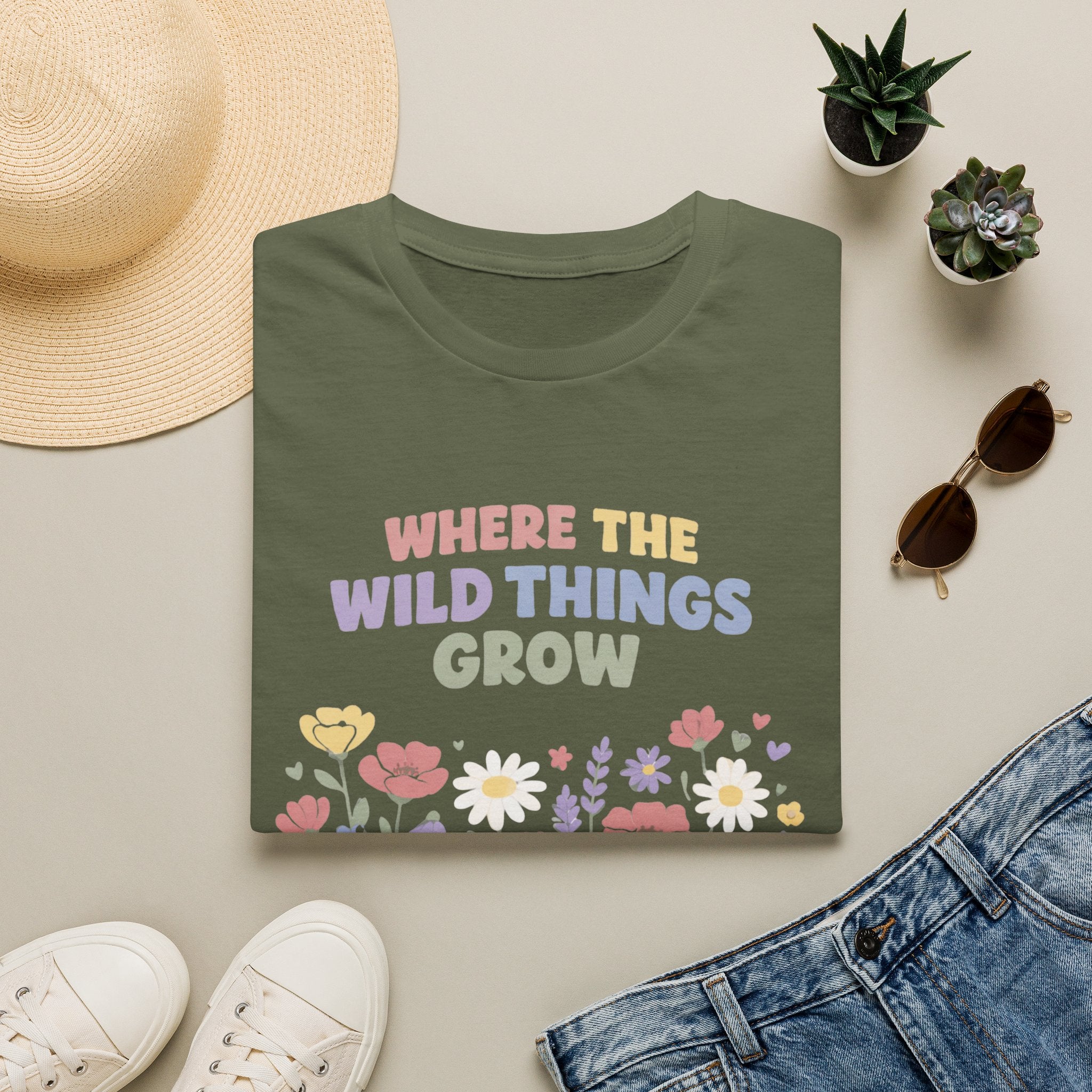 Where the wild things Grow Tee