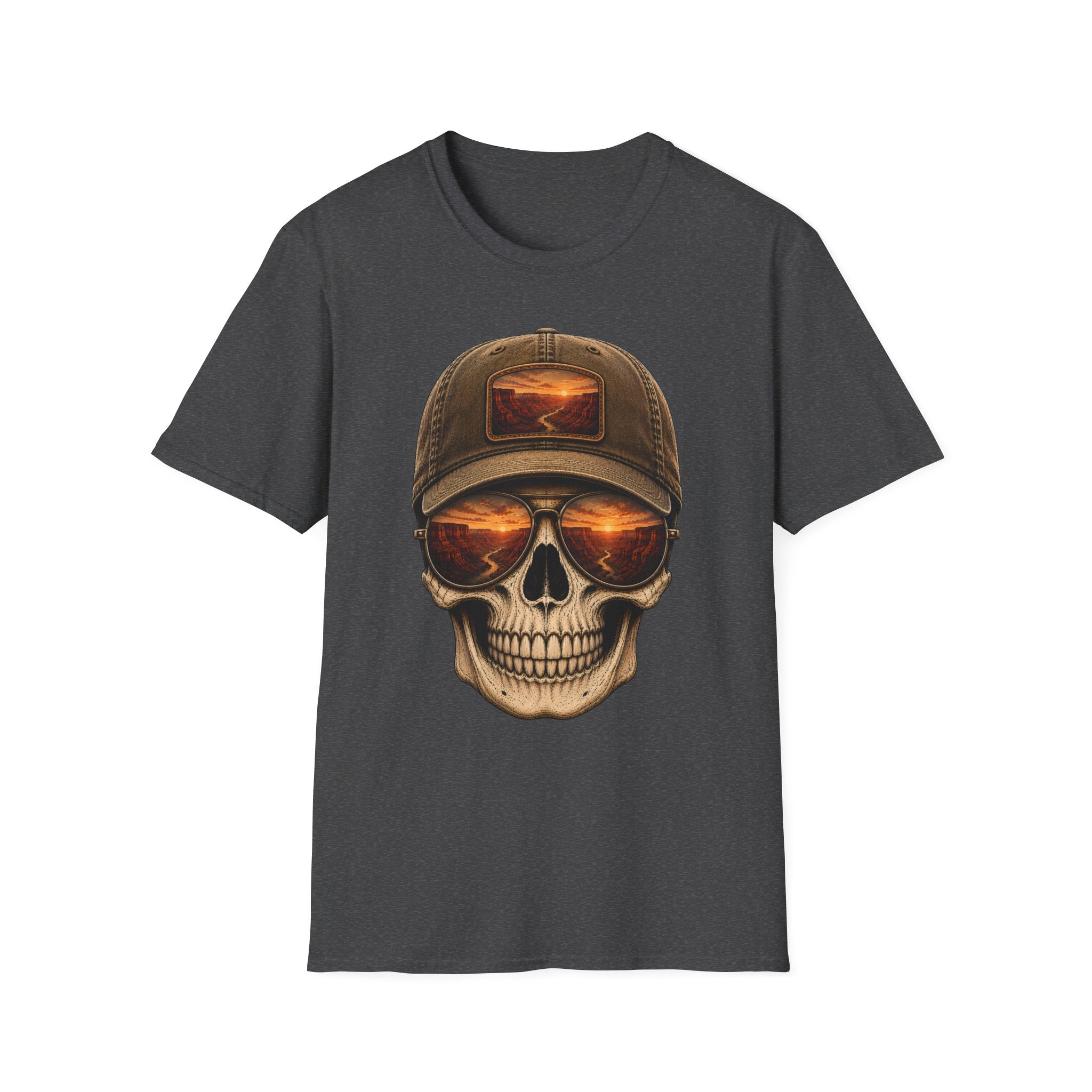 Canyon Sunset Skull Tee