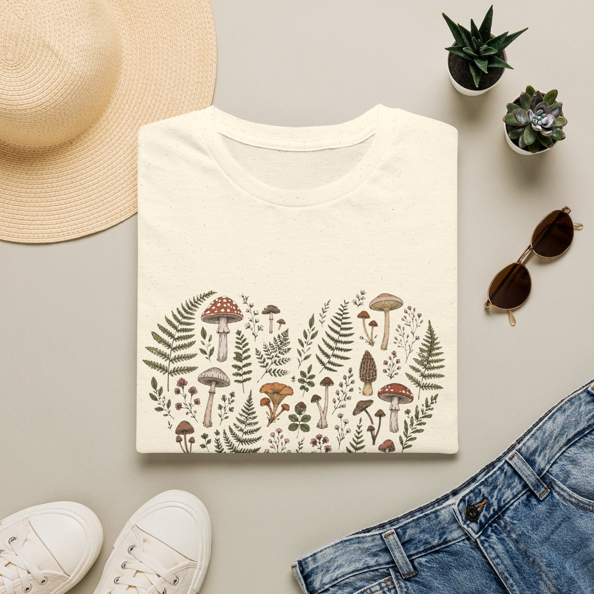 Wild Roots Botanical Heart Tee