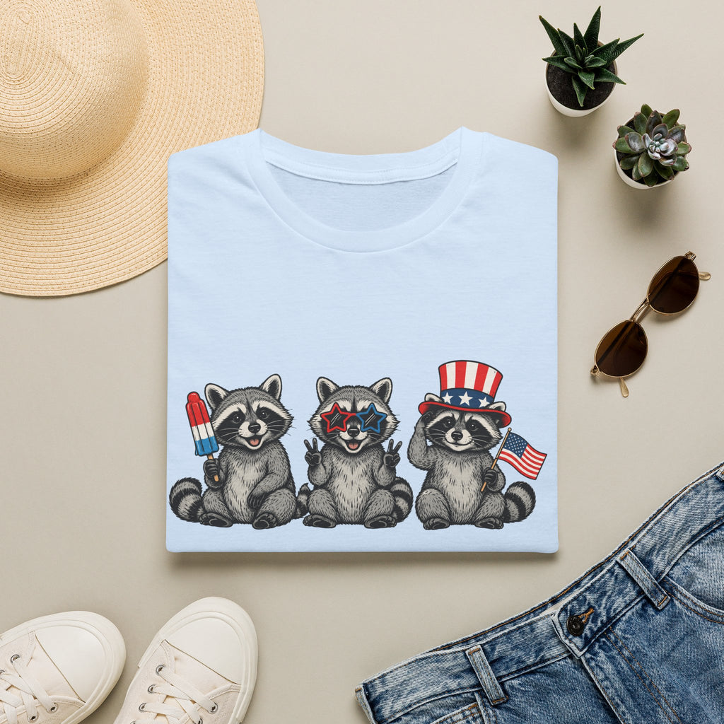 Feral and Free Raccoon Tee