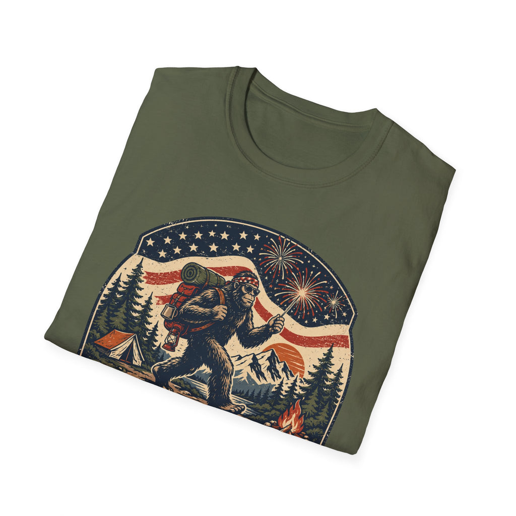 Bigfoot Loves Freedom Tee
