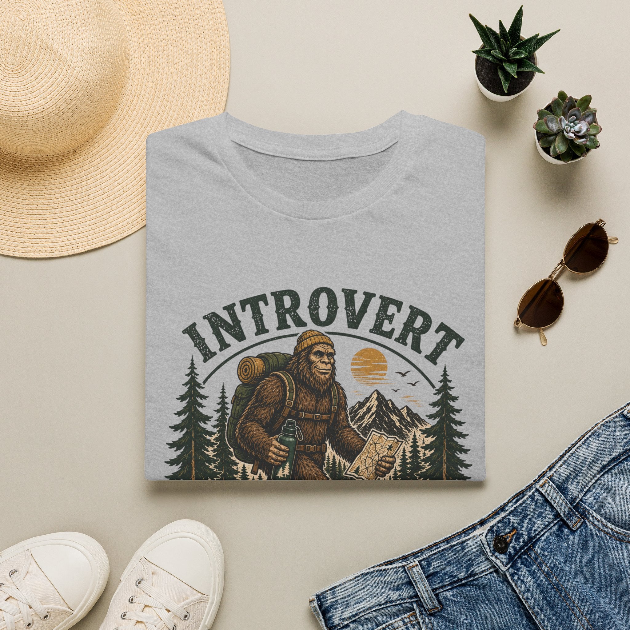 Introvert Hiking Club Tee