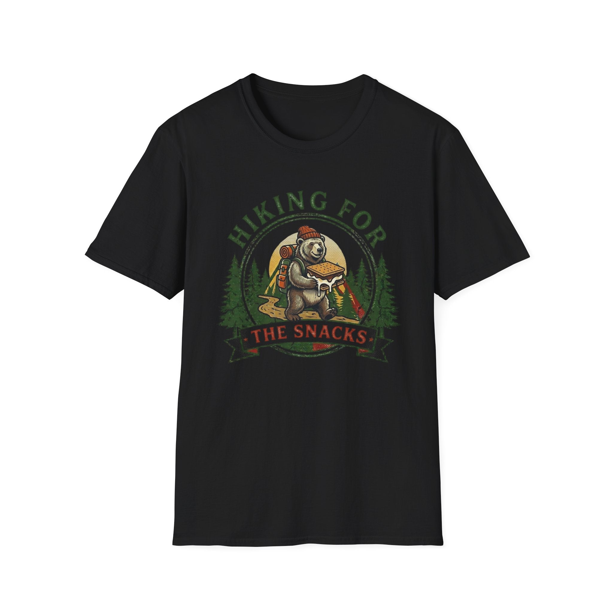 Hiking for the Snacks Bear Tee
