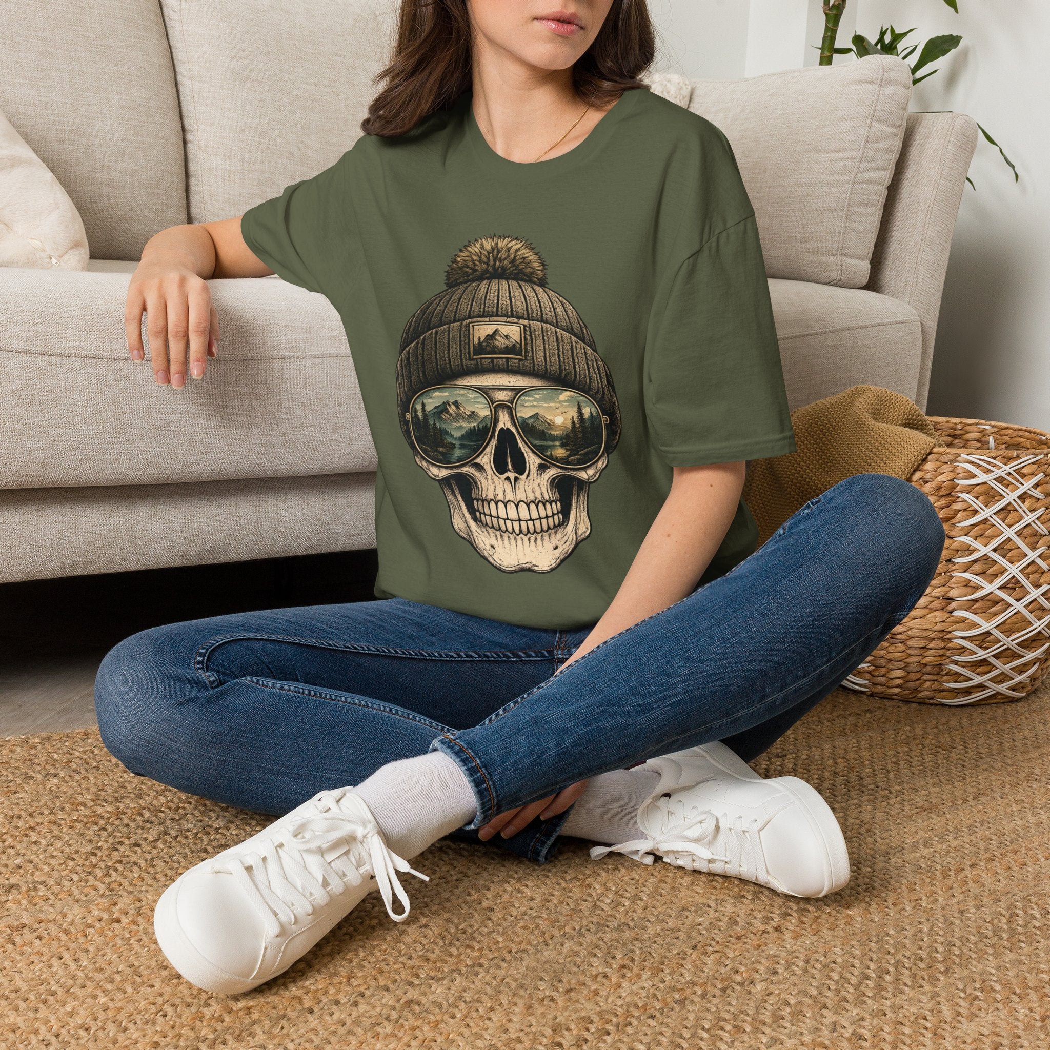 Pacific Northwest Adventure Skull Tee