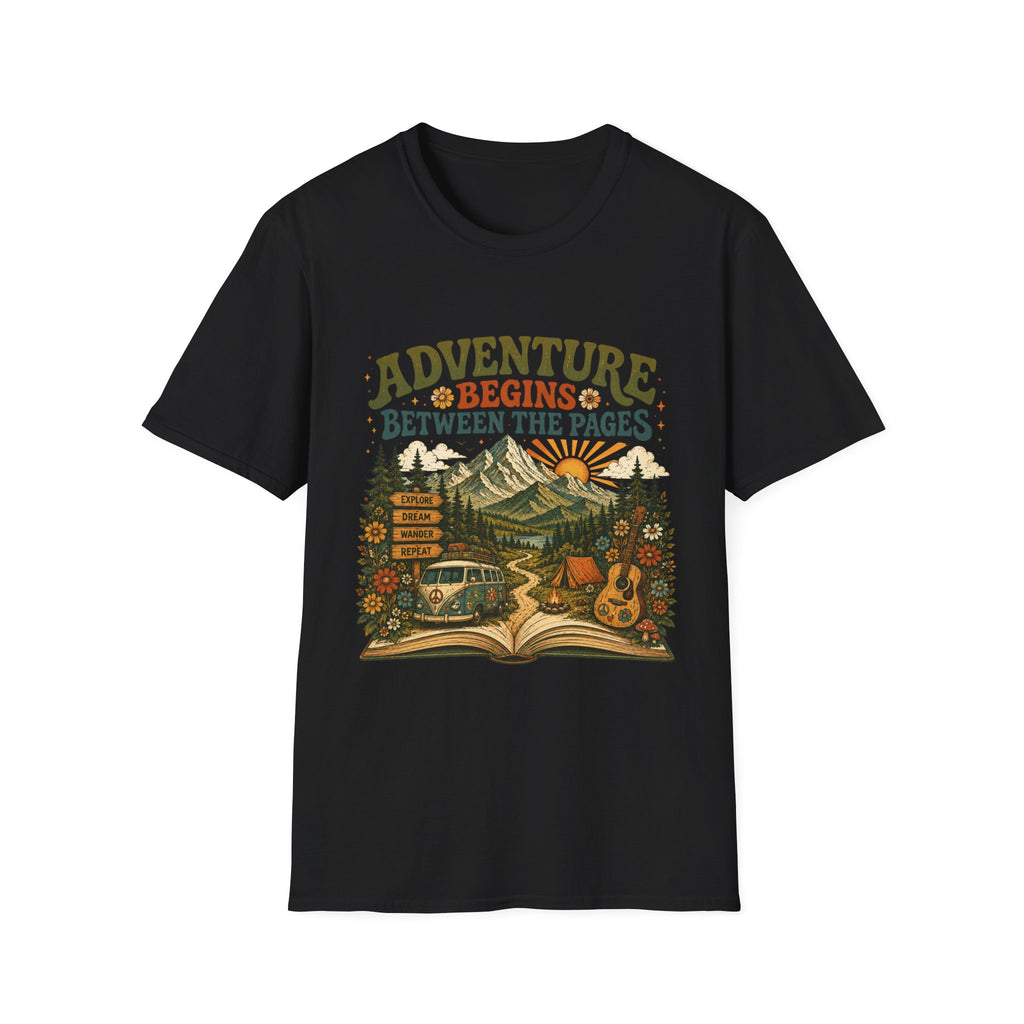 Retro Adventure Begins Tee