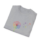 Rainbow Wishes Dandelion Tee