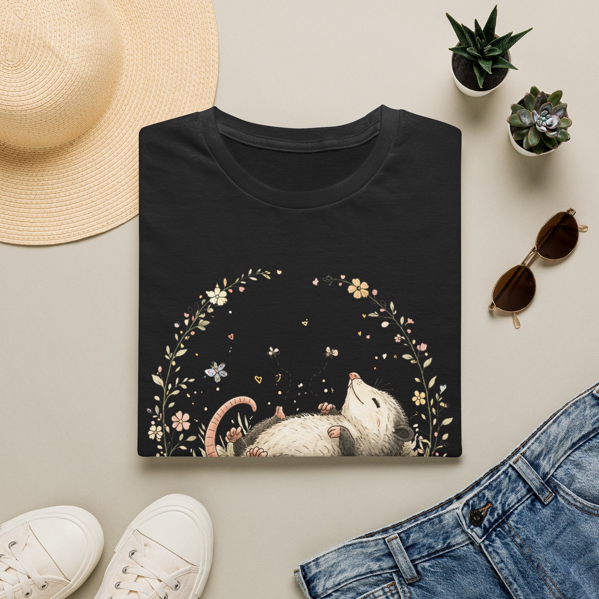 Opt Out Opossum Tee