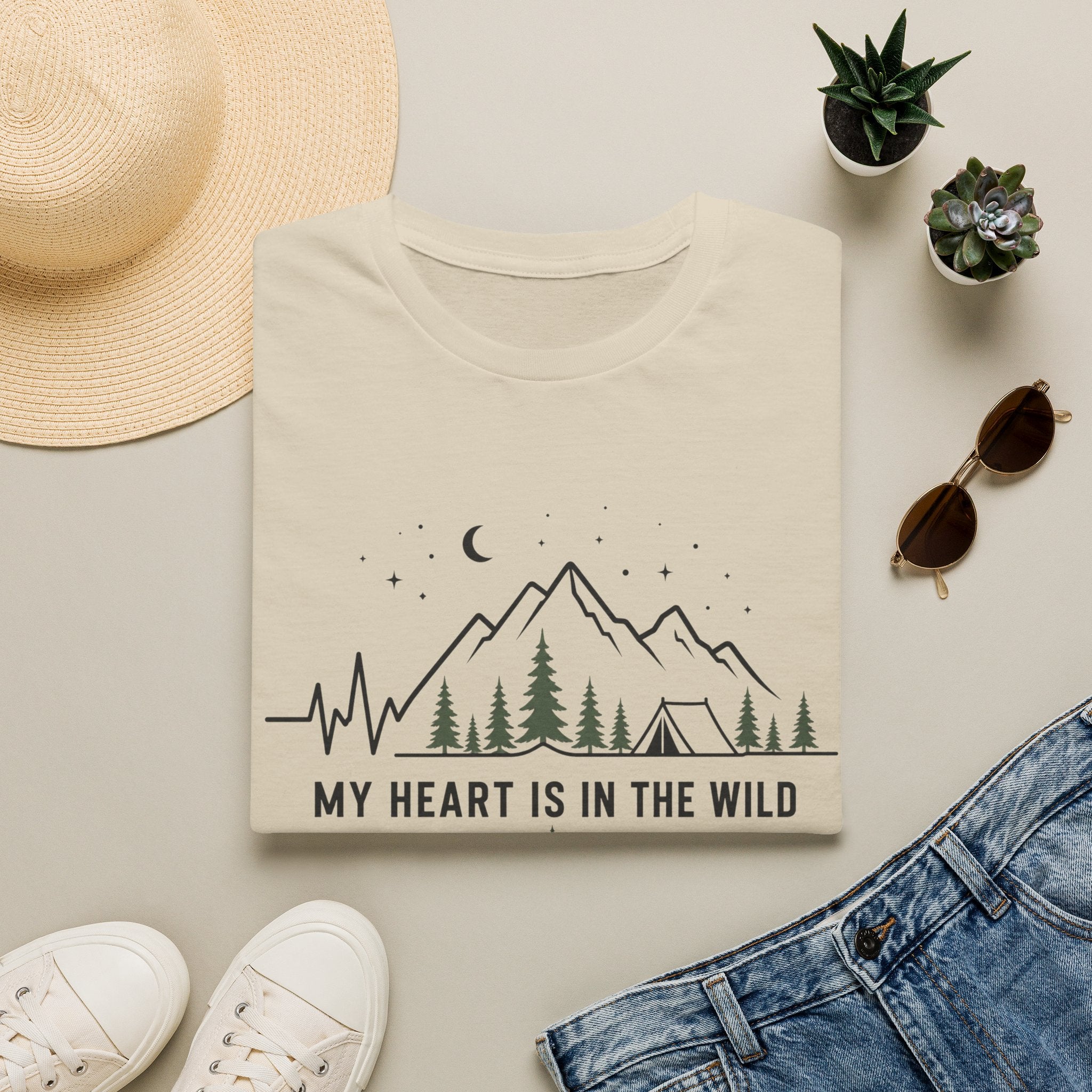 My Heart is in the Wild Tee