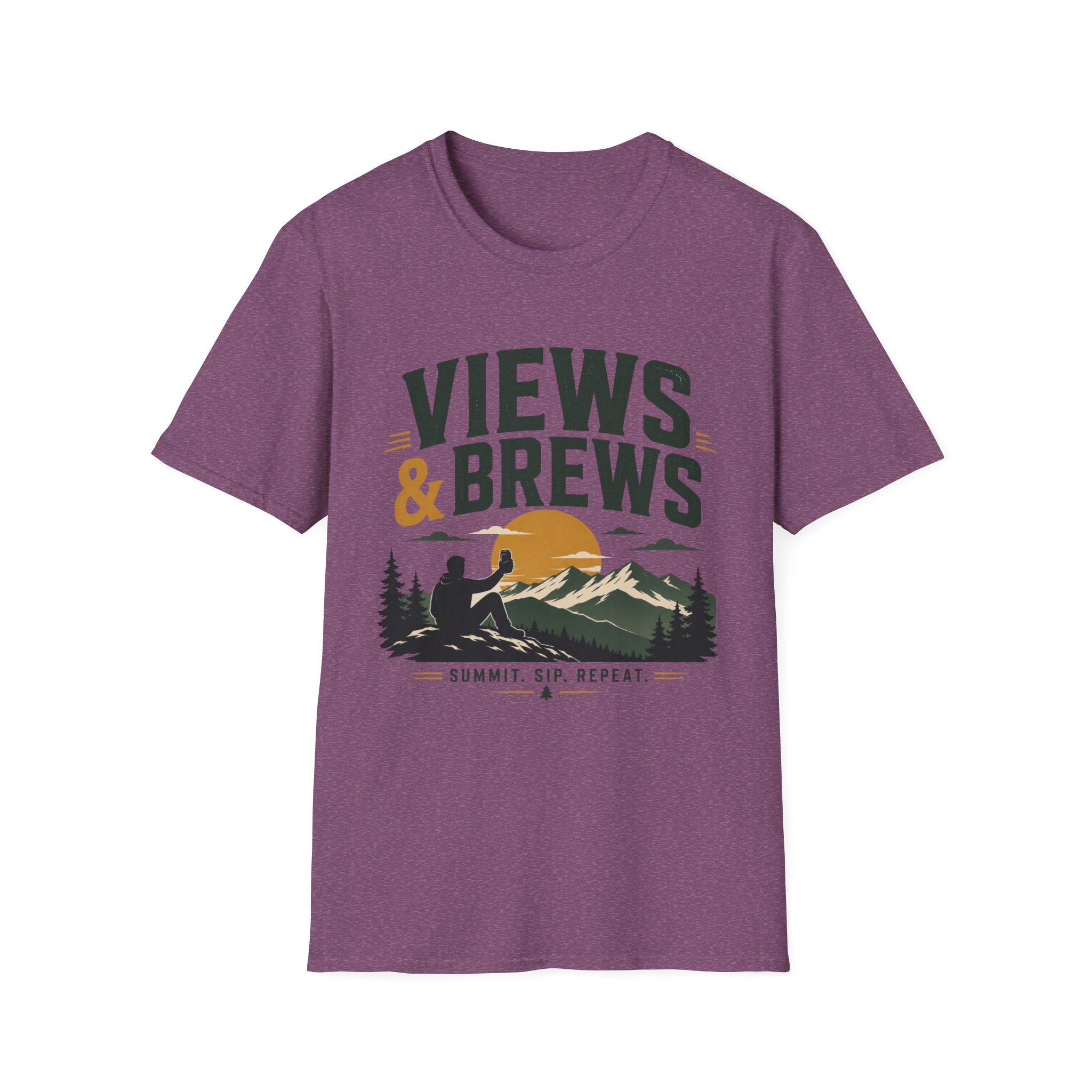 Views & Brews Men's Hiking Tee