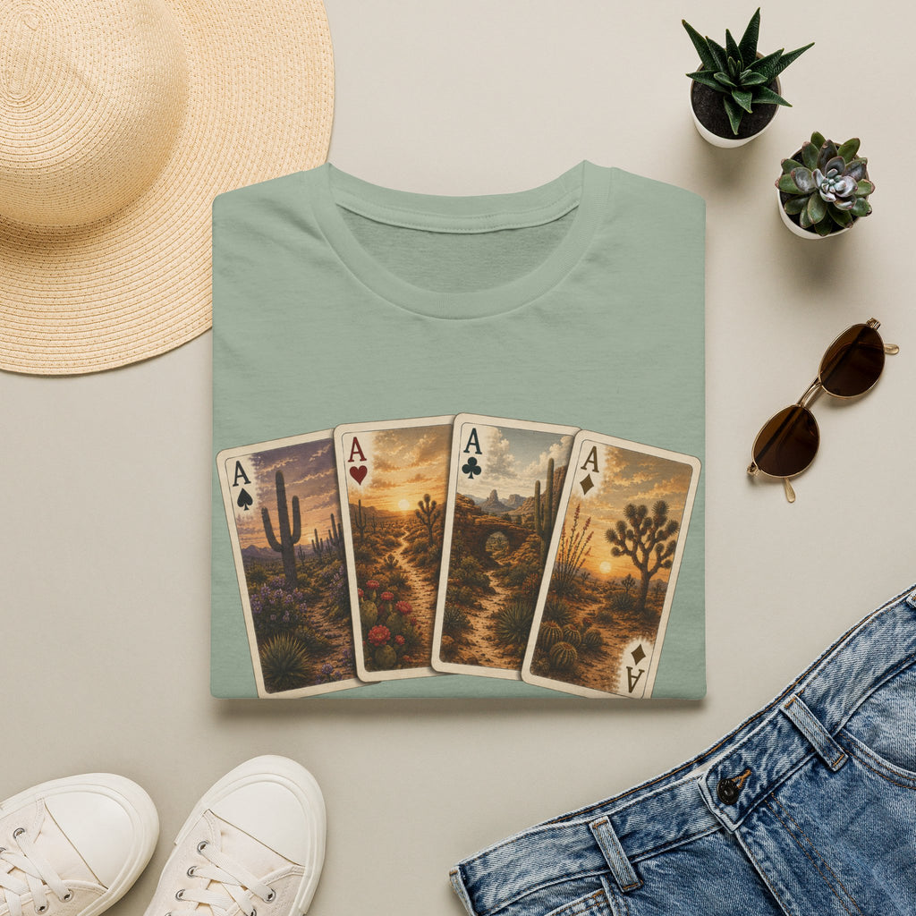 Desert Ace Playing Cards Tee