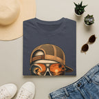 Sunset Barrel Skull Surf Tee