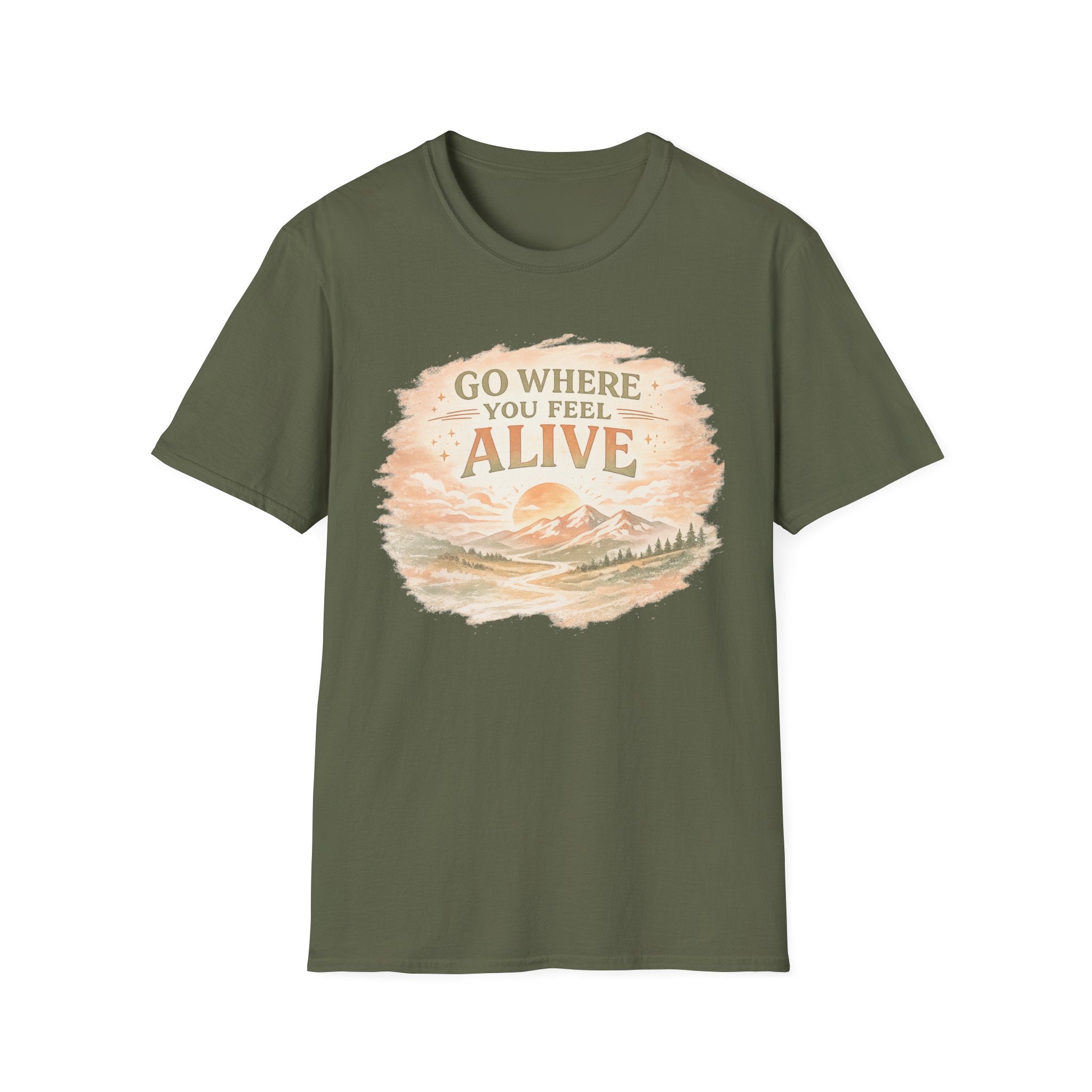 Go Where You Feel Alive Tee